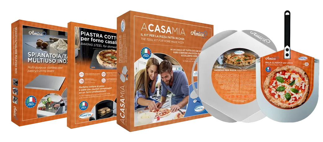 Pizza fatta in casa con “Amica”!