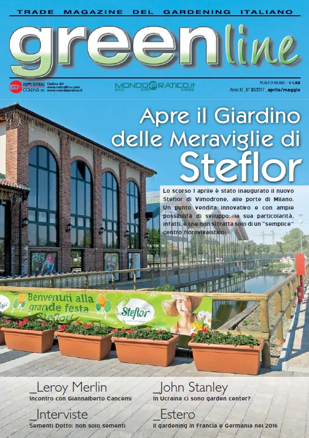 Scarica il numero di maggio di GreenLine!