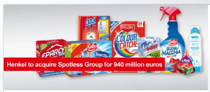 Henkel compra Spotless