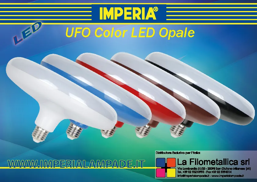 Lampada a LED Ufo color