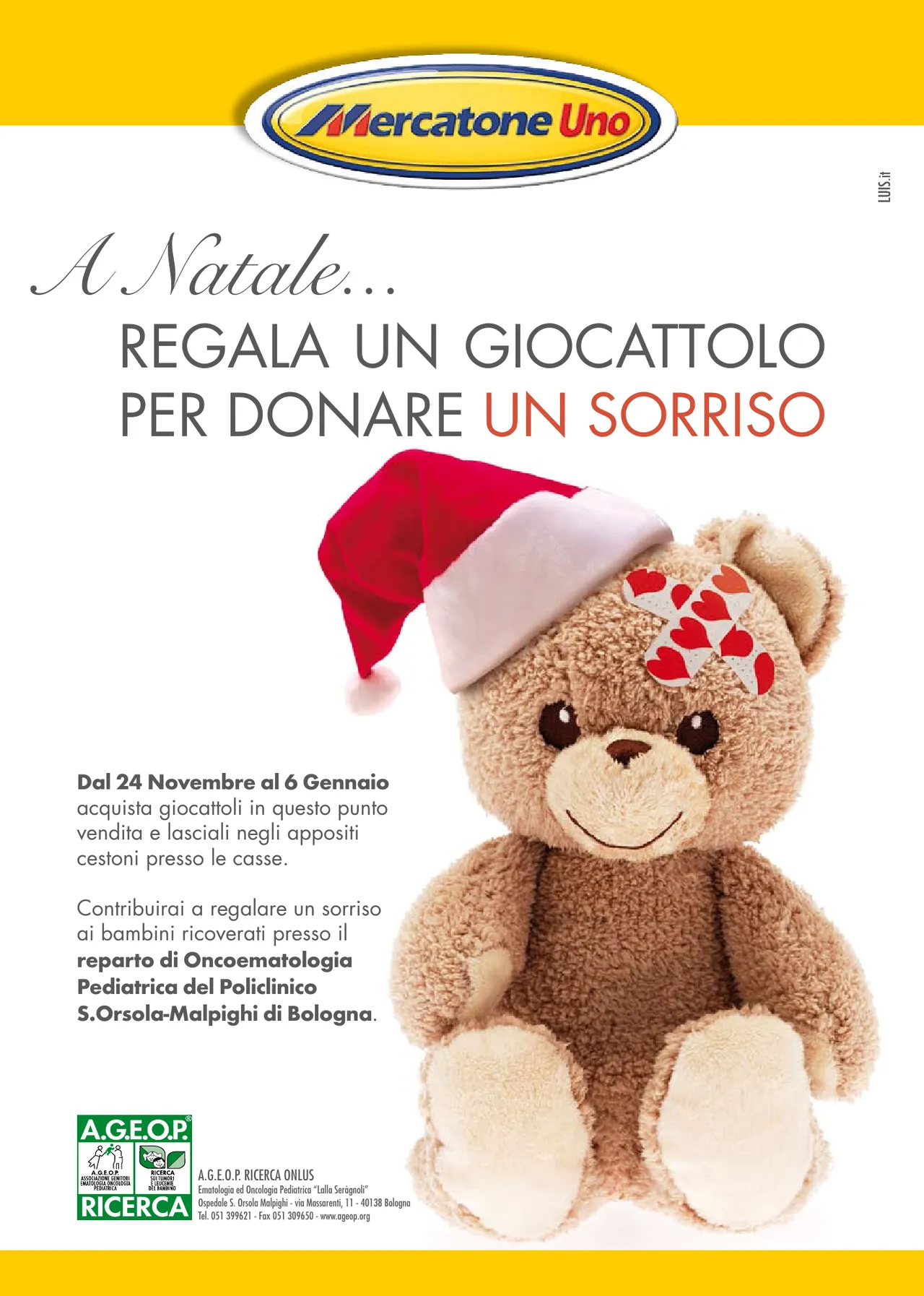 Mercatone Uno regala giocattoli e sorrisi