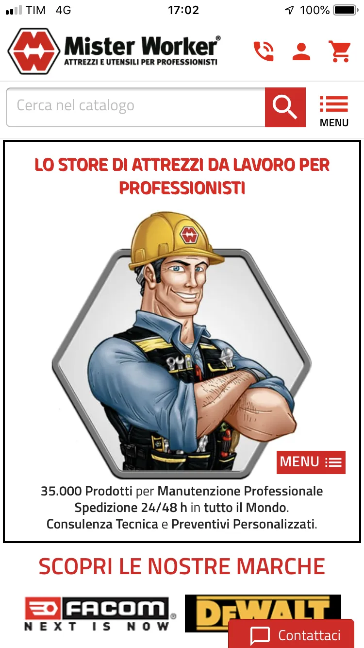 La nuova App di Mister Worker®!