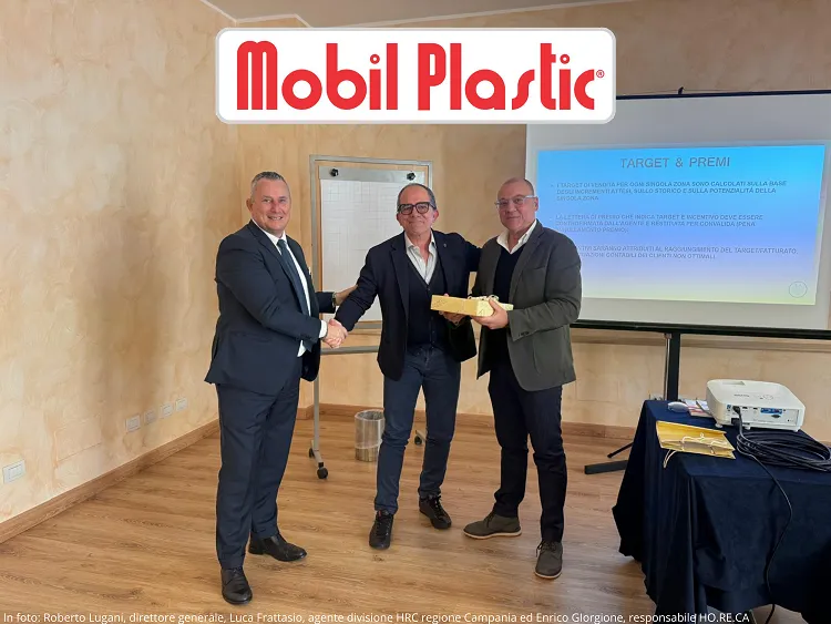 Mobil Plastic premia il Miglior Agente HO.RE.CA. 2025