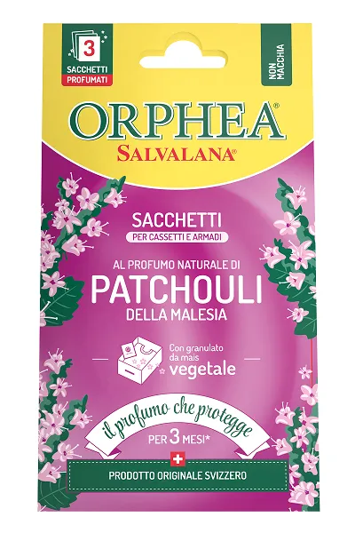 Sacchetti profumati per Cassetti e Armadi Orphea