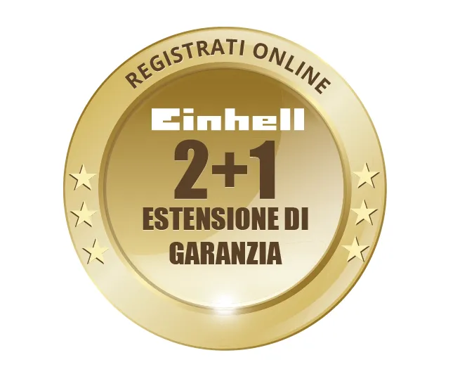 Einhell Italia estende gratis la garanzia dei prodotti acquistati