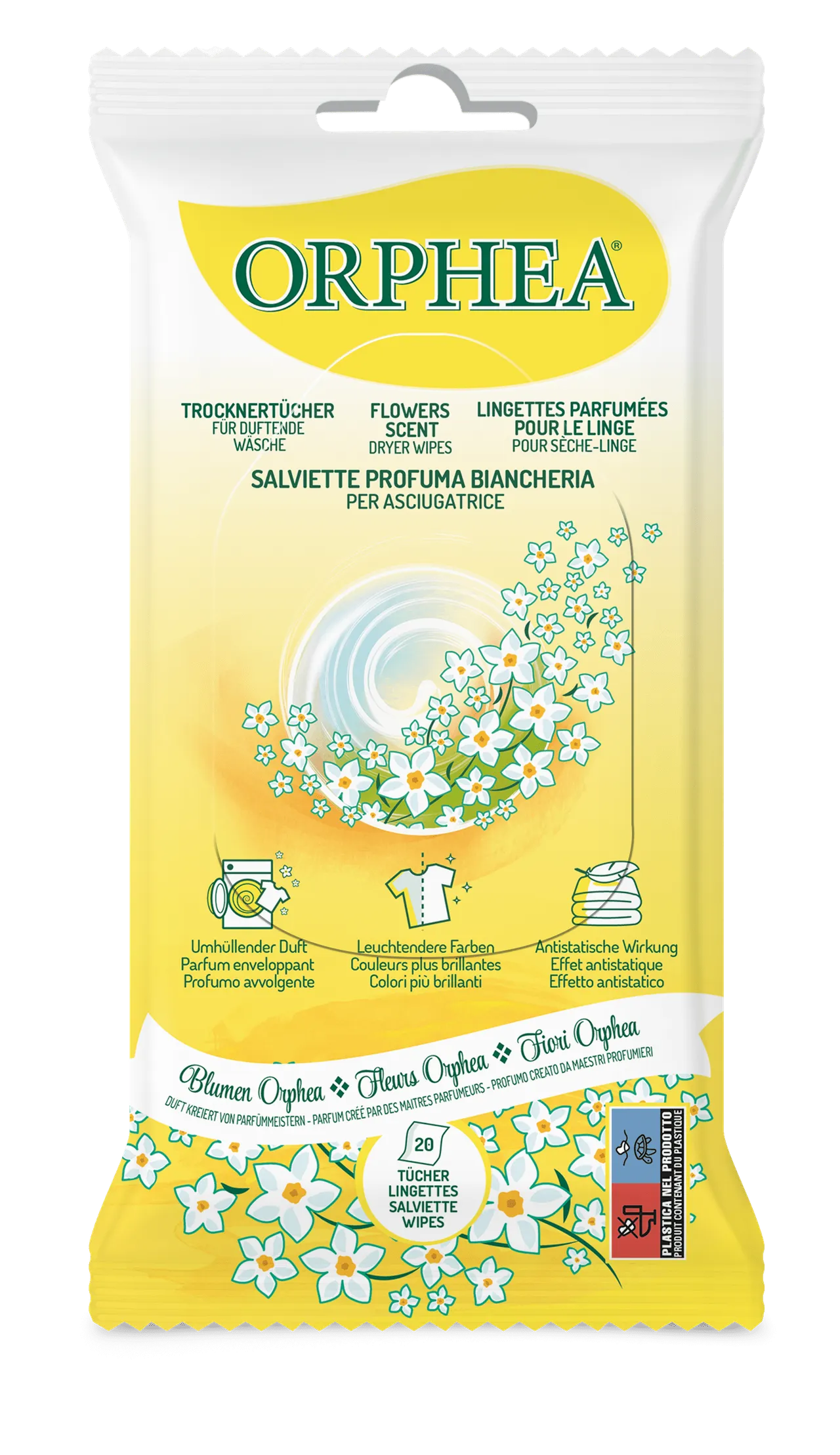 Salviette Profuma Biancheria per asciugatrice