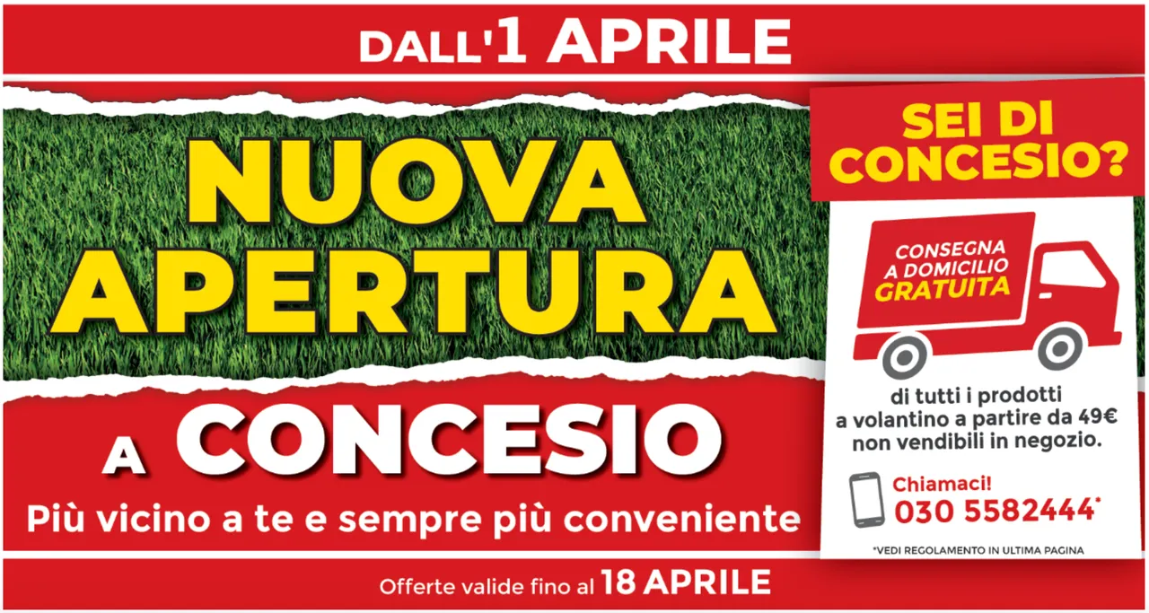 Nuovo Brico OK a Concesio (BS)