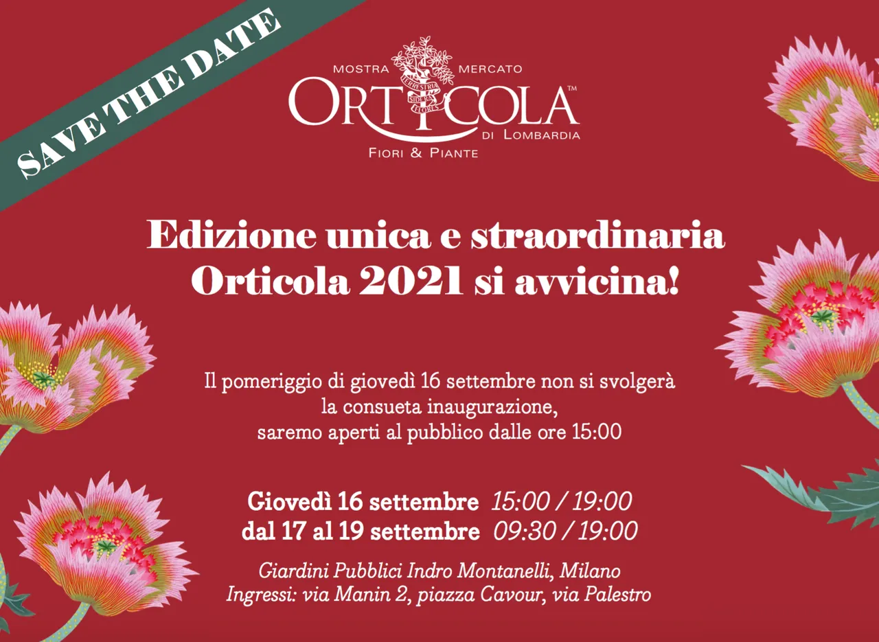 Torna Orticola a Milano