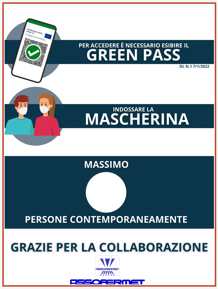 In ferramenta col Green Pass: il commento di Assofermet