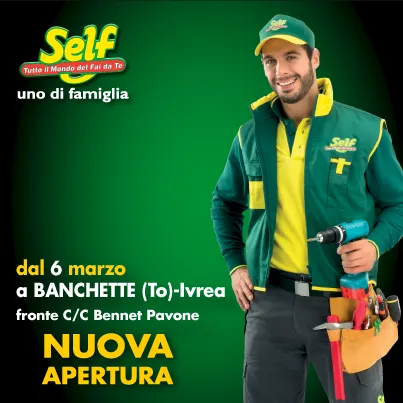 Nuova apertura Self a Banchette (TO)