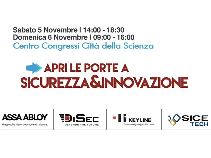 Apri le porte a Sicurezza&Innovazione