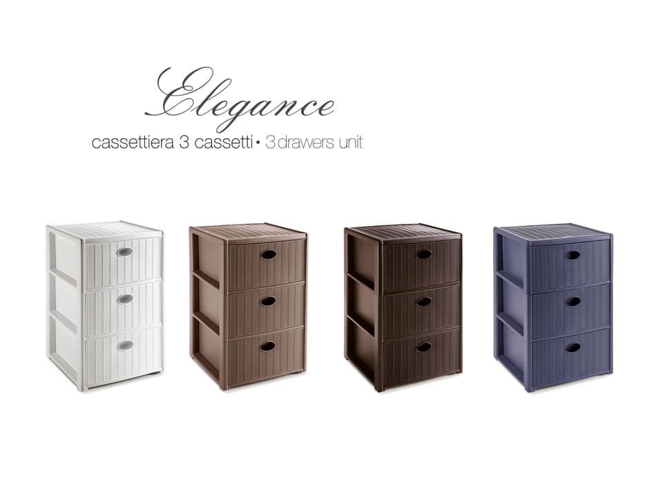 Cassettiere e Scarpiera Elegance 4