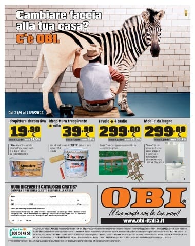 “C’è Obi”: la nuova campagna stampa di Obi Italia 3
