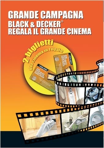 Acquista Black&Decker e vinci il cinema 2