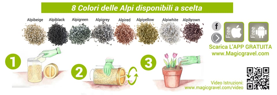 Piante belle e sane grazie alla ghiaia Magicgravel 2