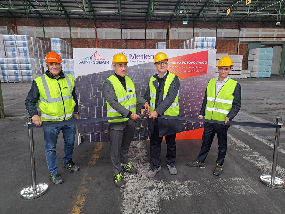 Nuovo impianto fotovoltaico per Saint-Gobain Italia 2