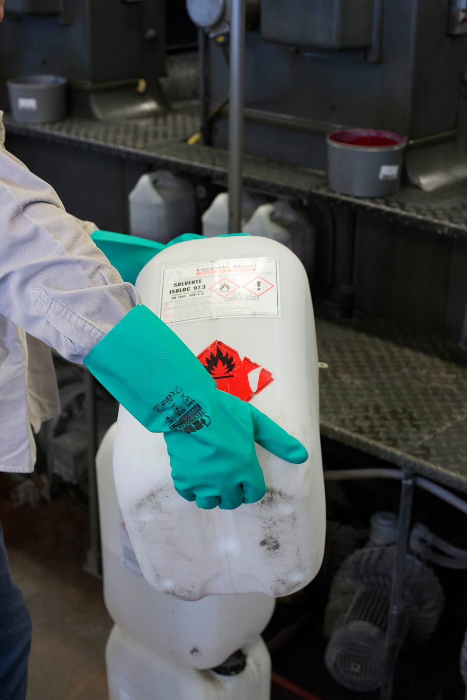Guanto Technochem in nitrile 2