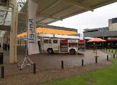 L’autobus della sicurezza Ansell entra nei cantieri 2