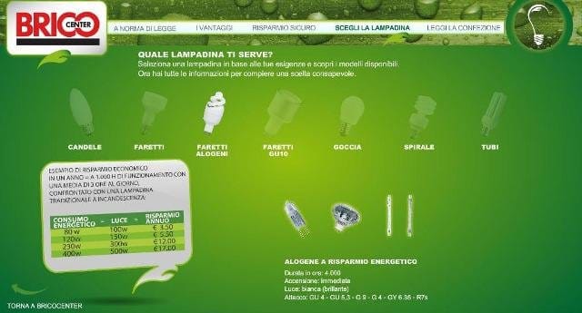 Bricocenter illumina i consumatori 3