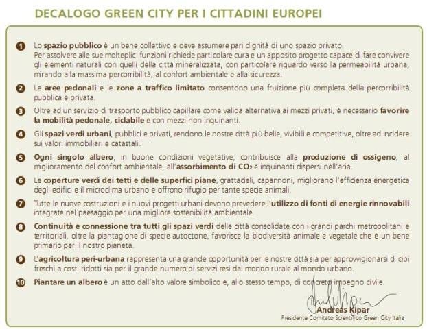 Green City arriva anche in Italia 2