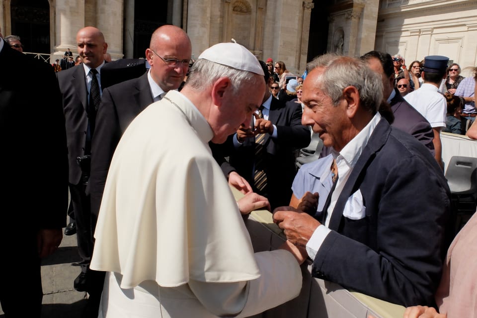 Bricolife in udienza da Papa Francesco 2