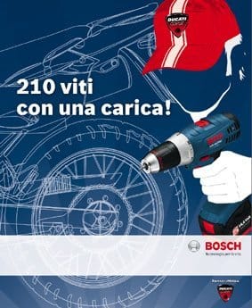 Bosch: ancora in sella con Ducati 3
