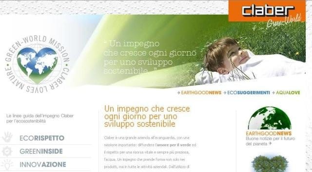 Green World: Claber per lo sviluppo sostenibile 2