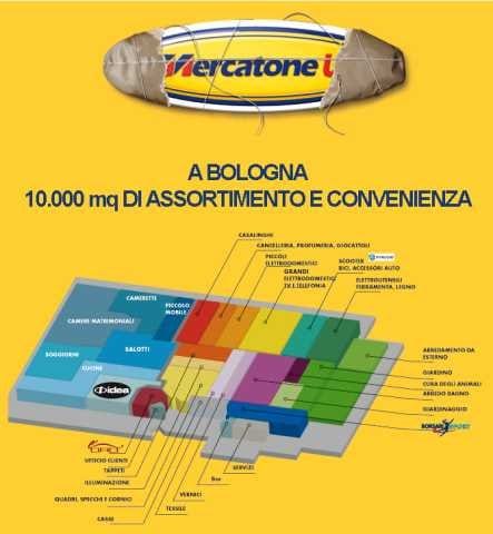 Mercatone Uno apre a Bologna 2