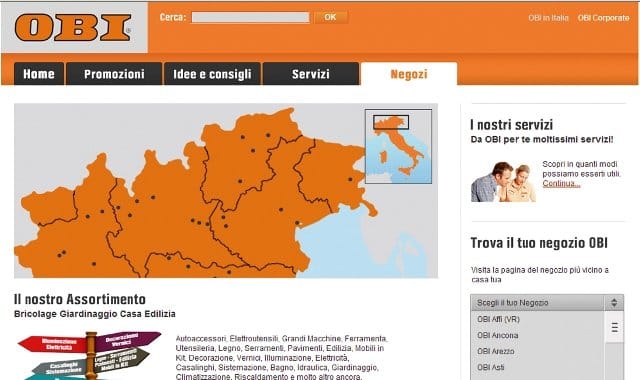 Nuovo sito per OBI 2