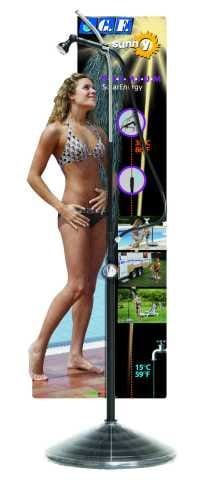 Sunny Premium: la doccia solare da giardino 2