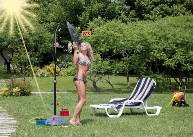 Sunny Premium: la doccia solare da giardino 7