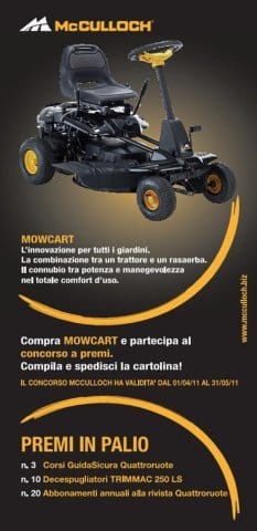 Mc Culloch premia i suoi clienti 2