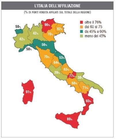 Monitoraggio: nel 2011 più negozi, ma soprattutto più insegne 15
