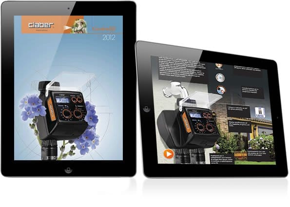 Claber porta l’irrigazione sull’iPad 2
