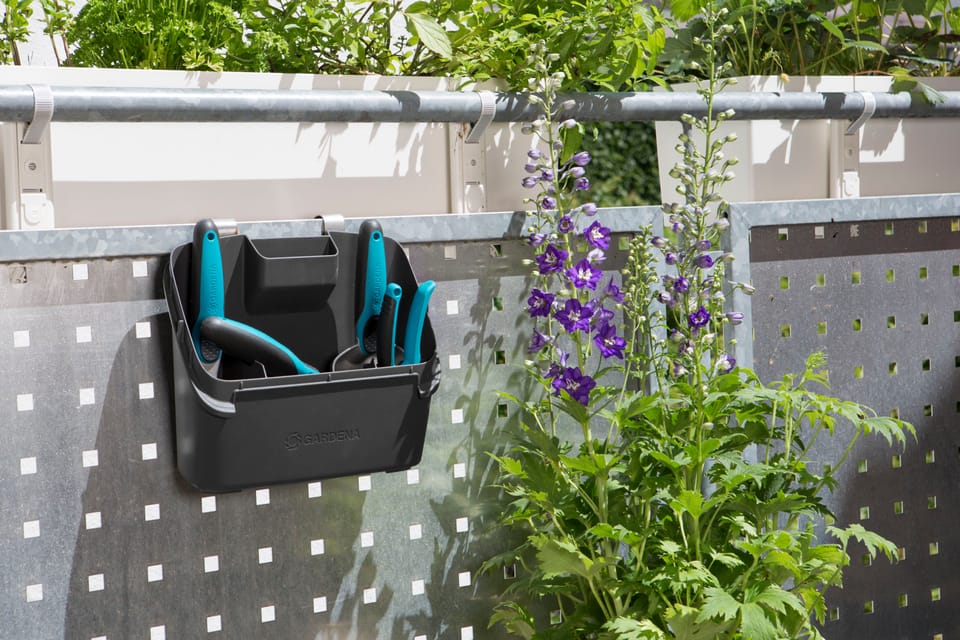 Set di attrezzi manuali per giardinieri urbani 8