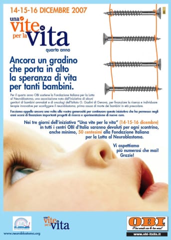 Obi in favore della lotta al neuroblastoma 2