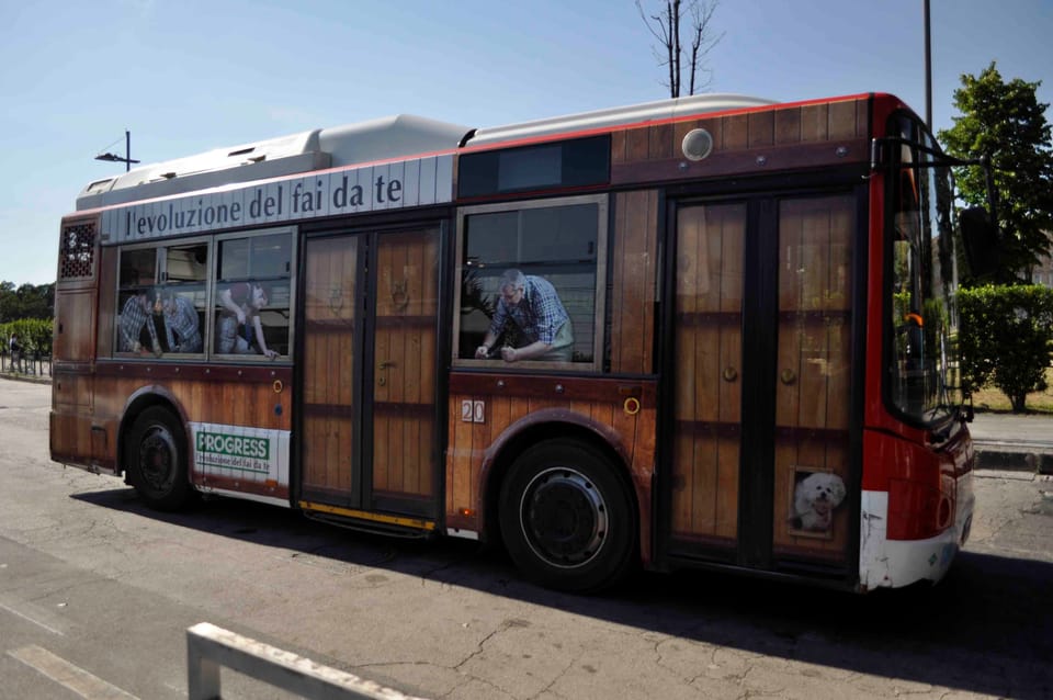 A Caserta l'autobus è targato Progress! 2