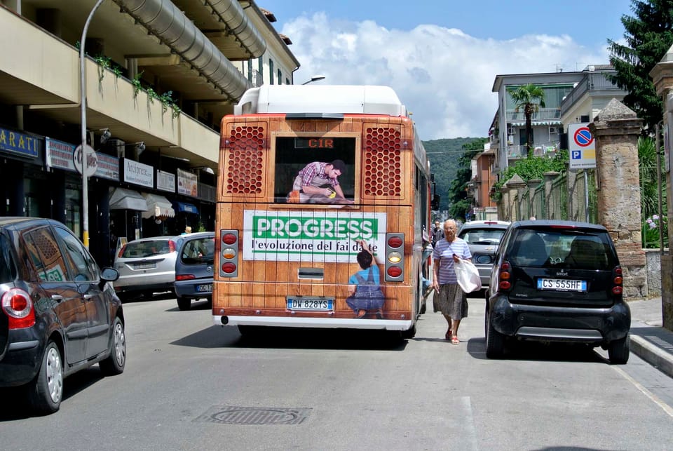 A Caserta l'autobus è targato Progress! 10