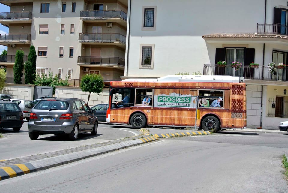 A Caserta l'autobus è targato Progress! 11