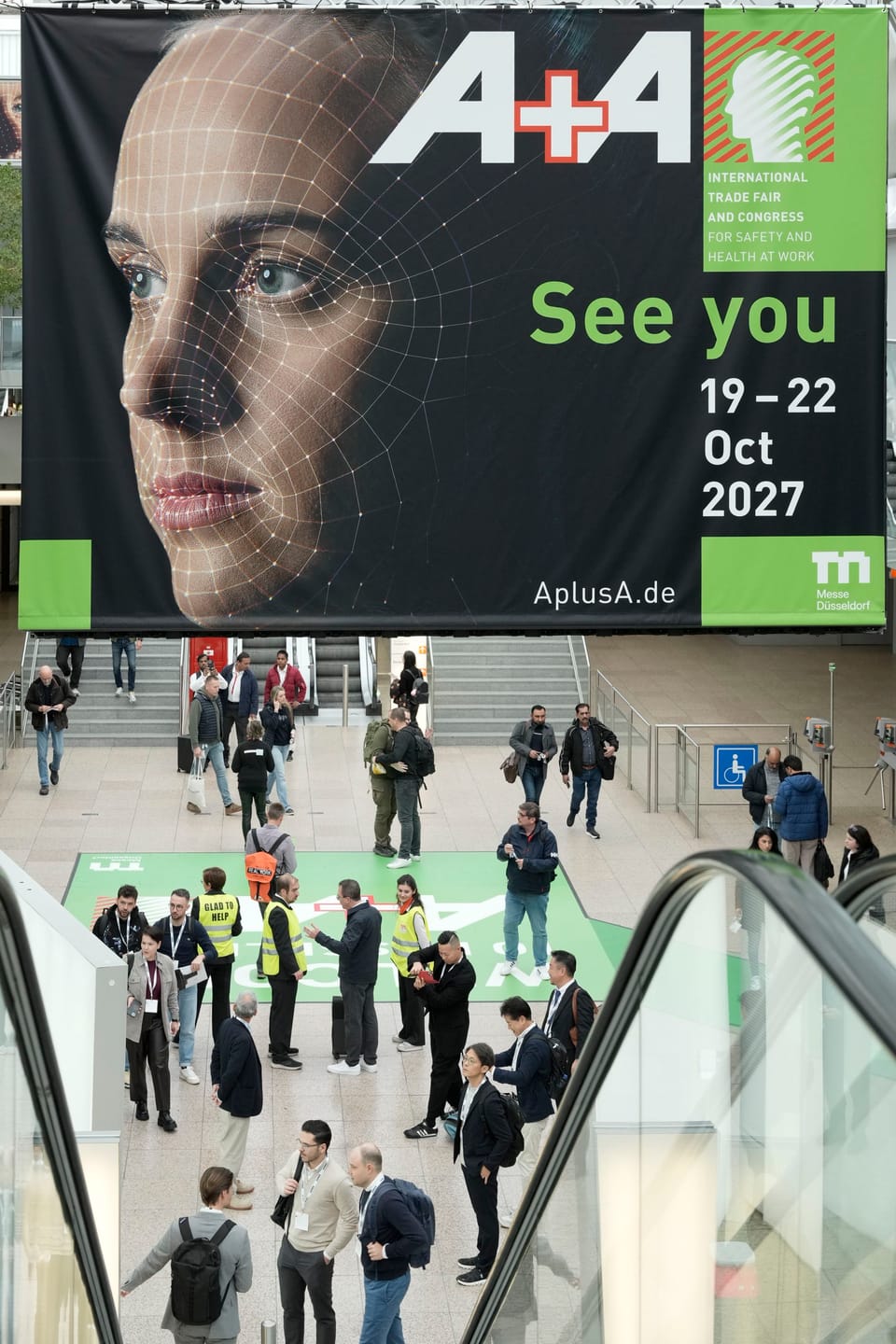 A+A: oltre 67.000 visitatori alla fiera dell'antinfortunistica di Dusseldorf 2