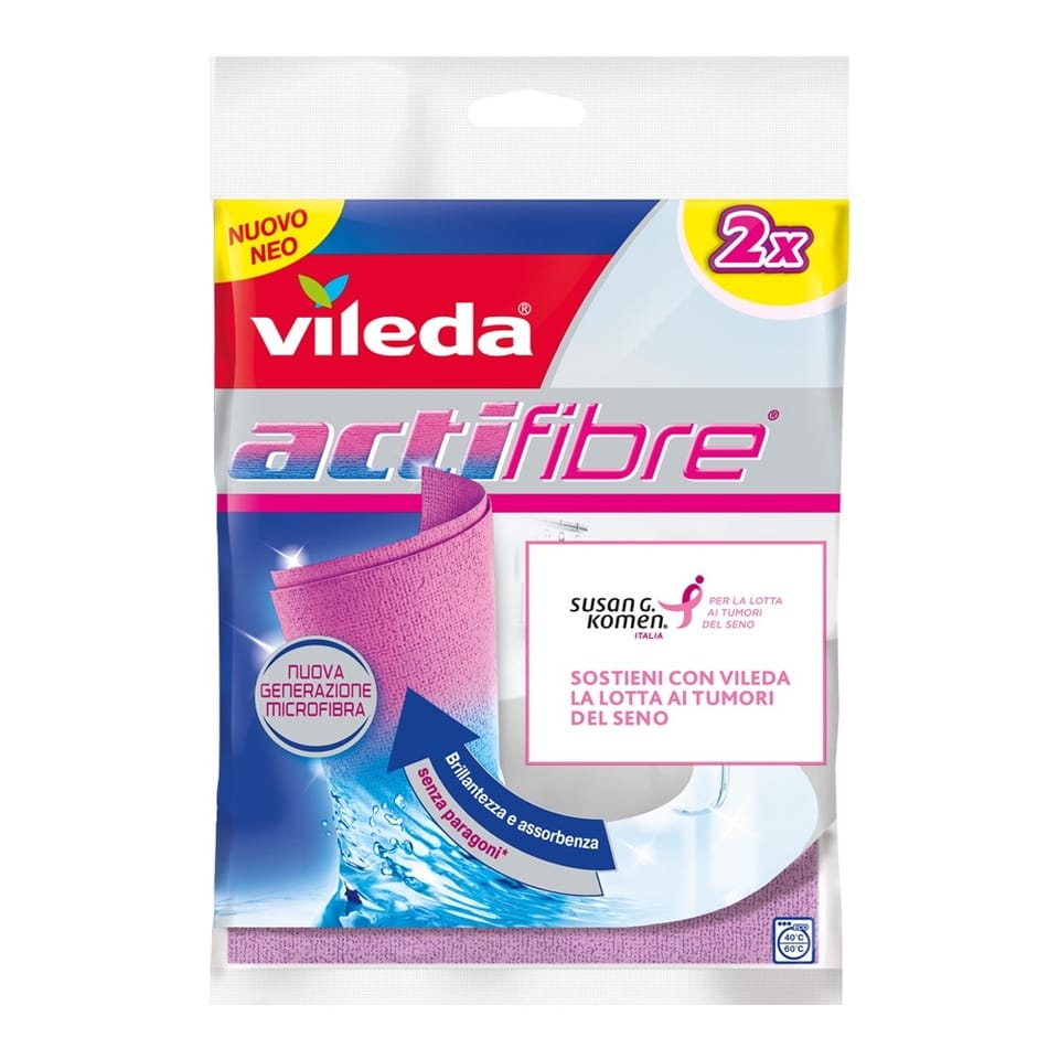 Vileda rafforza la partnership con Komen Italia e si tinge di rosa per la salute delle donne 3
