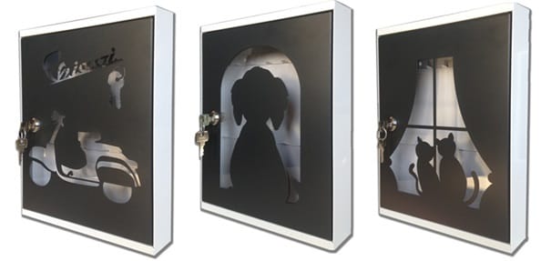 Bacheche portachiavi da interno 2