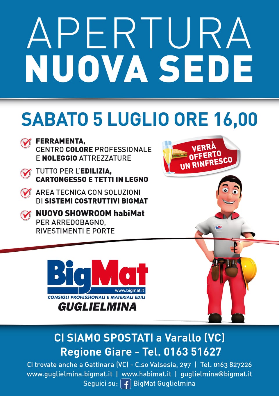 Nuovo e più ampio BigMat a Varallo 2