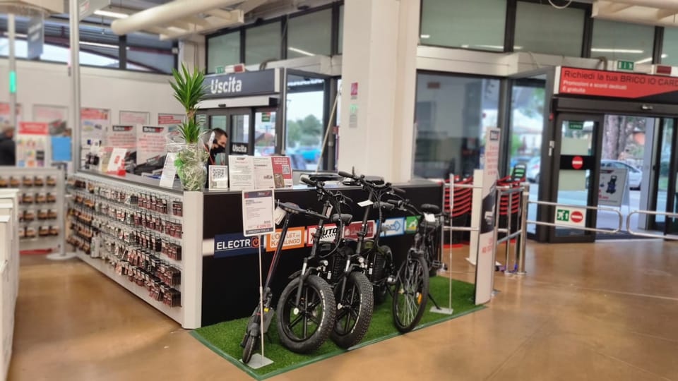Brico io di Lugo (RA): nuovo layout basato sui corner 20