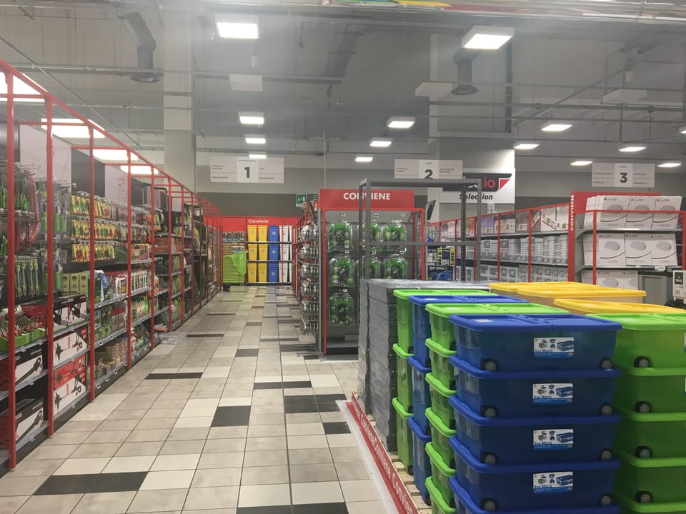Aperto a Milano il primo corner Brico io in un ipermercato 9