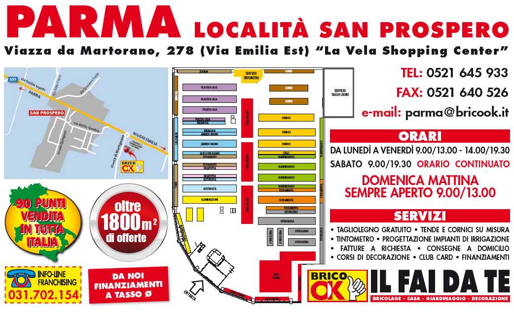 Disponibili le foto del nuovo Brico Ok di Parma 2