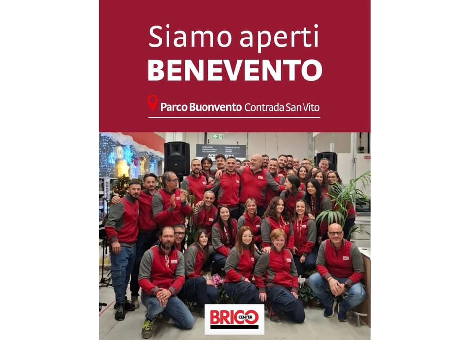 Bricocenter ha aperto a Benevento il suo 49esimo negozio diretto 3