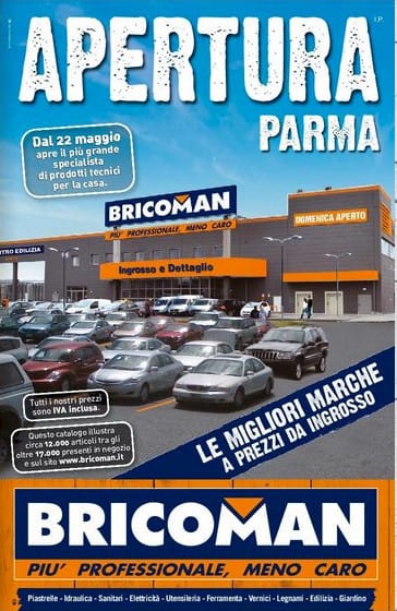 Aperto un nuovo Bricoman a Parma 2