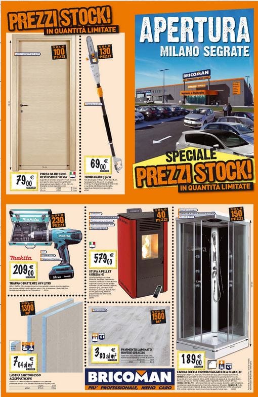 Aperto Bricoman di Segrate (MI) 2