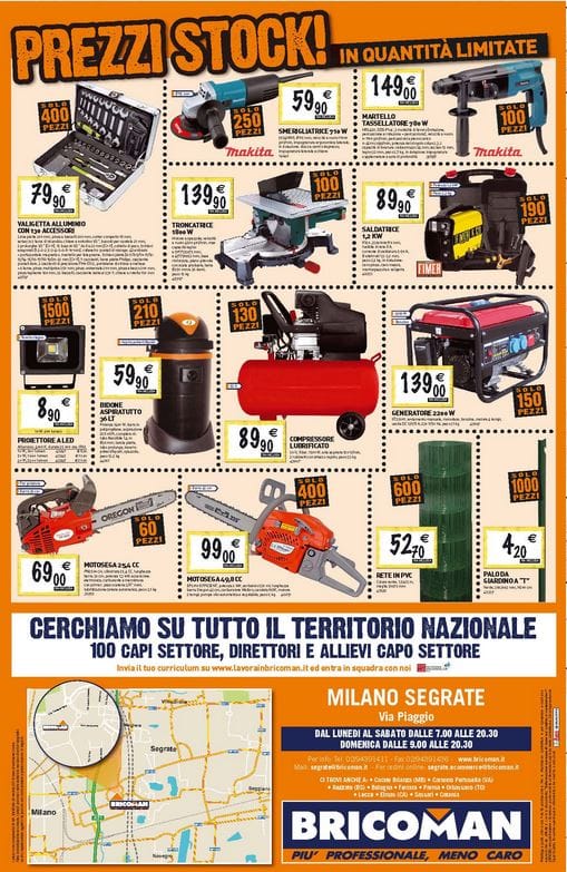 Aperto Bricoman di Segrate (MI) 6